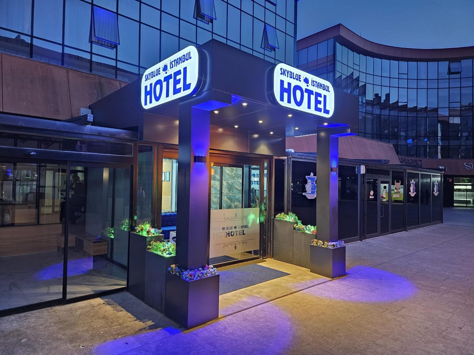 Skyblue Istanbul Hotel Bagian luar foto