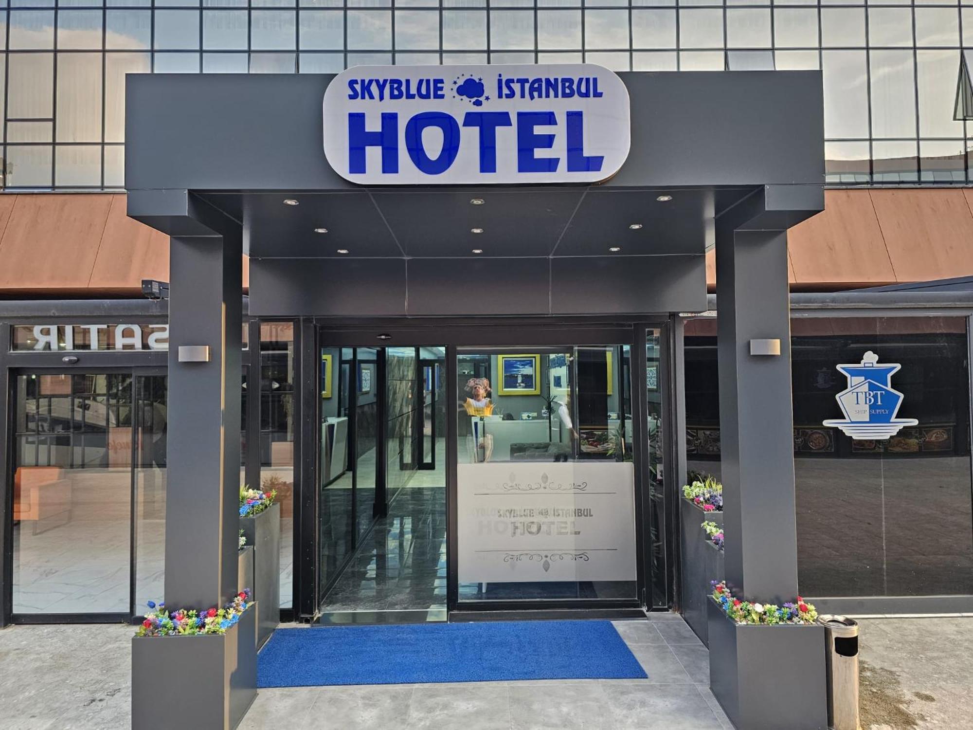 Skyblue Istanbul Hotel Bagian luar foto