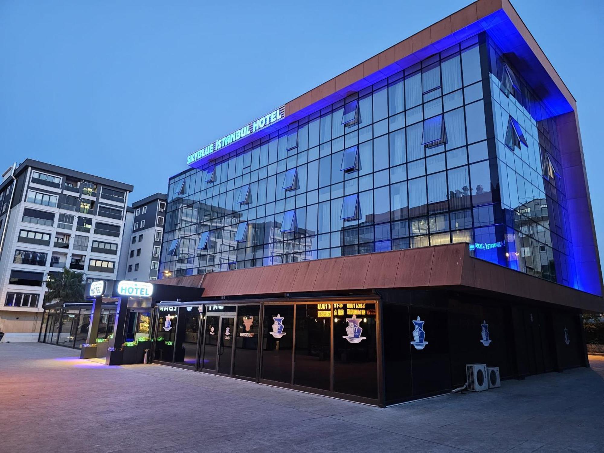 Skyblue Istanbul Hotel Bagian luar foto