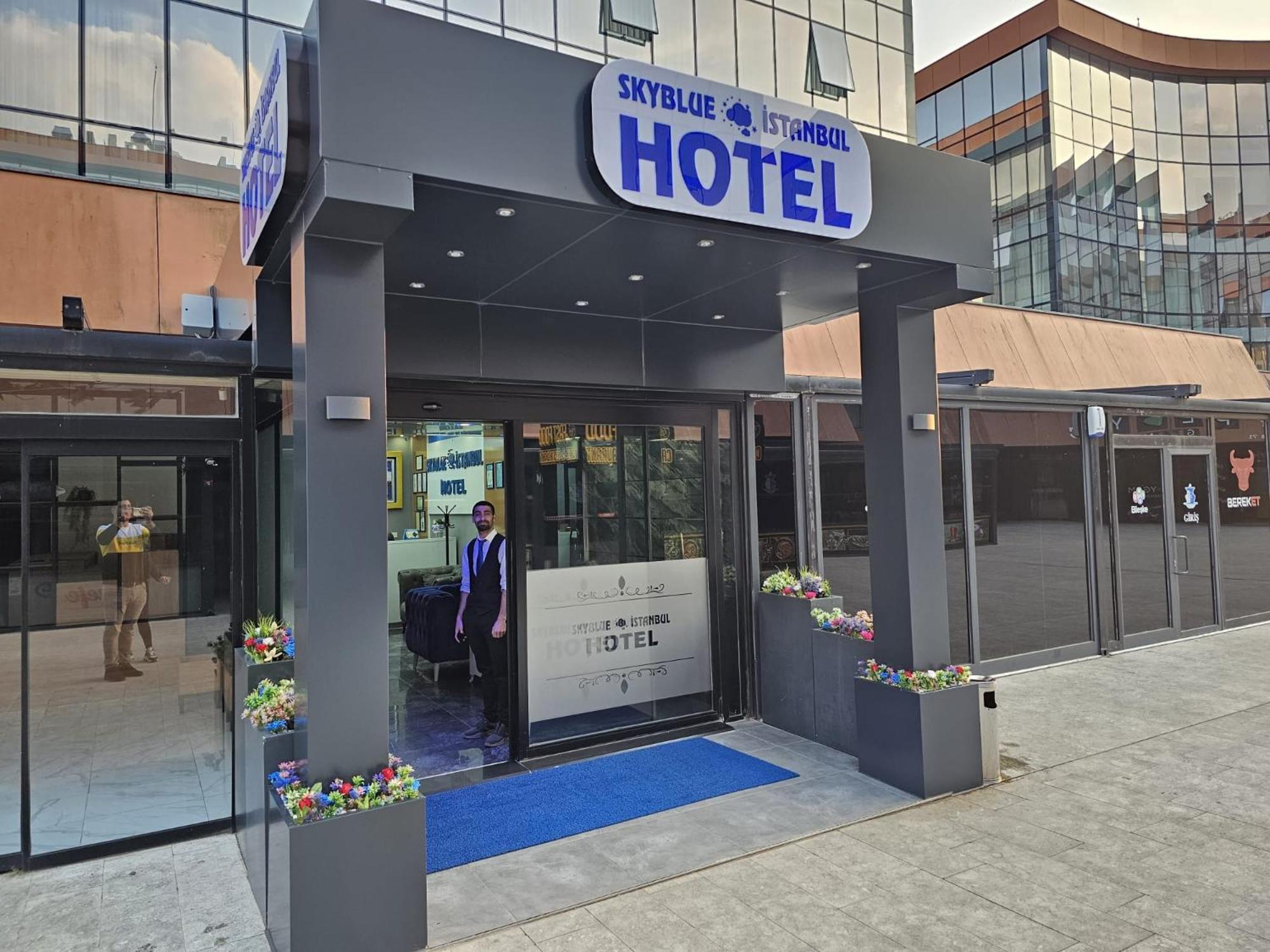 Skyblue Istanbul Hotel Bagian luar foto