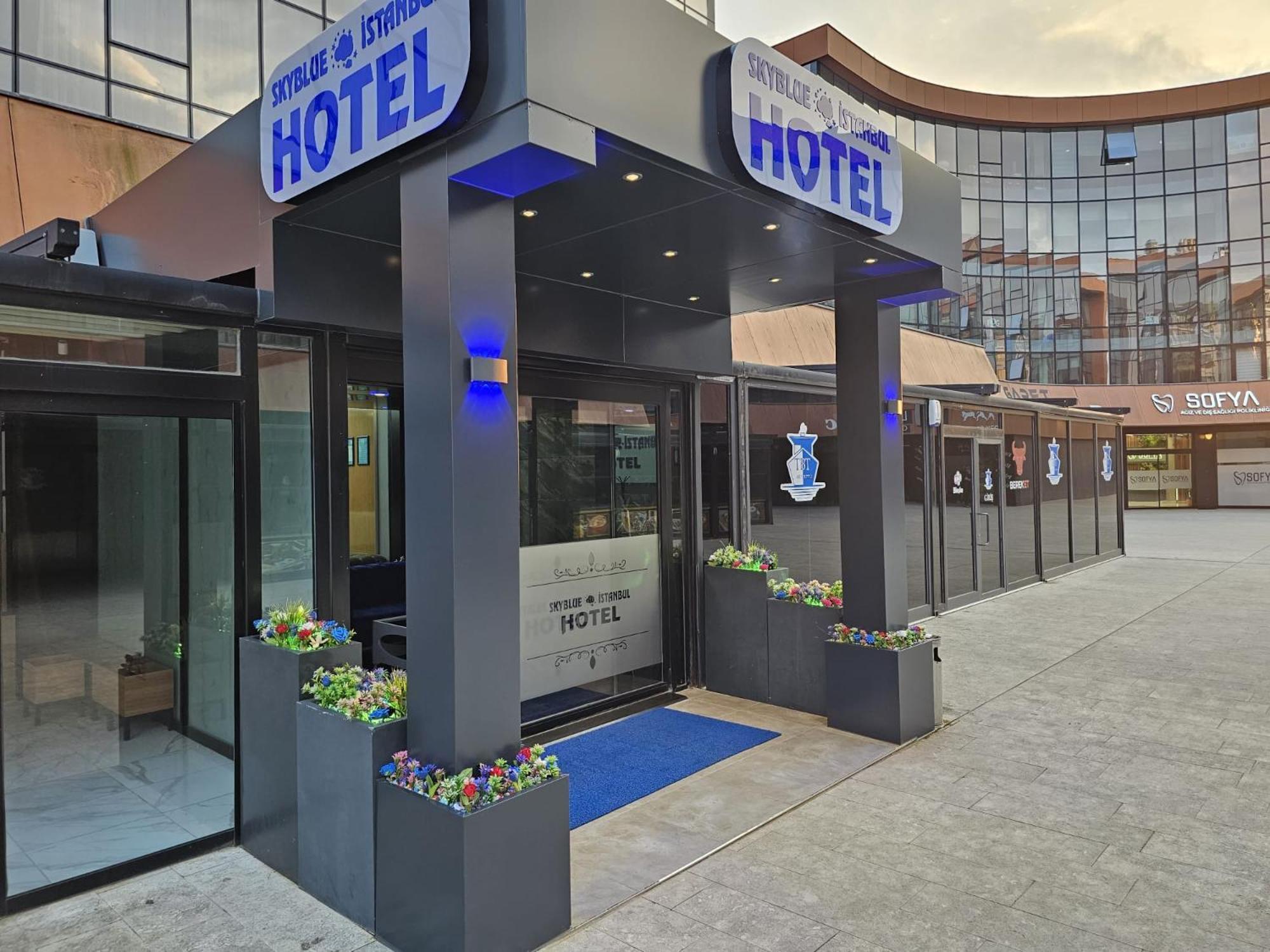 Skyblue Istanbul Hotel Bagian luar foto