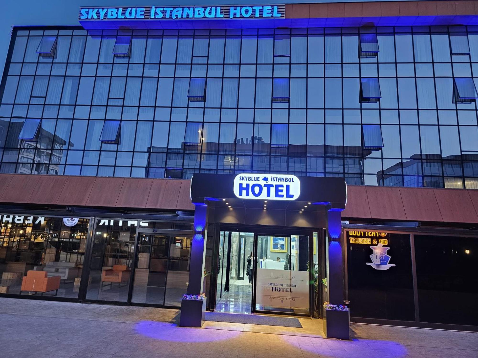 Skyblue Istanbul Hotel Bagian luar foto