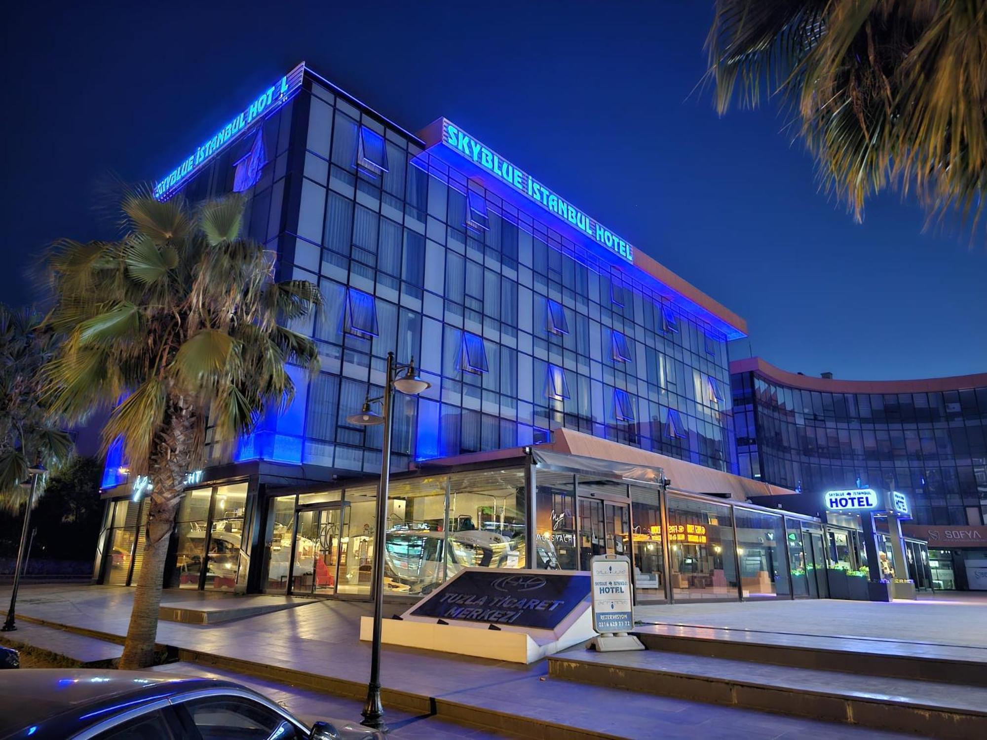 Skyblue Istanbul Hotel Bagian luar foto