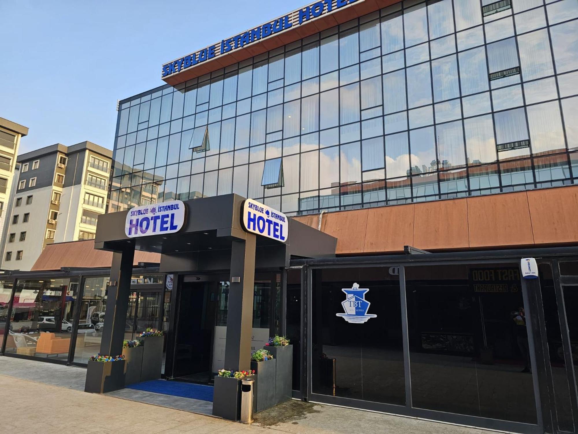 Skyblue Istanbul Hotel Bagian luar foto