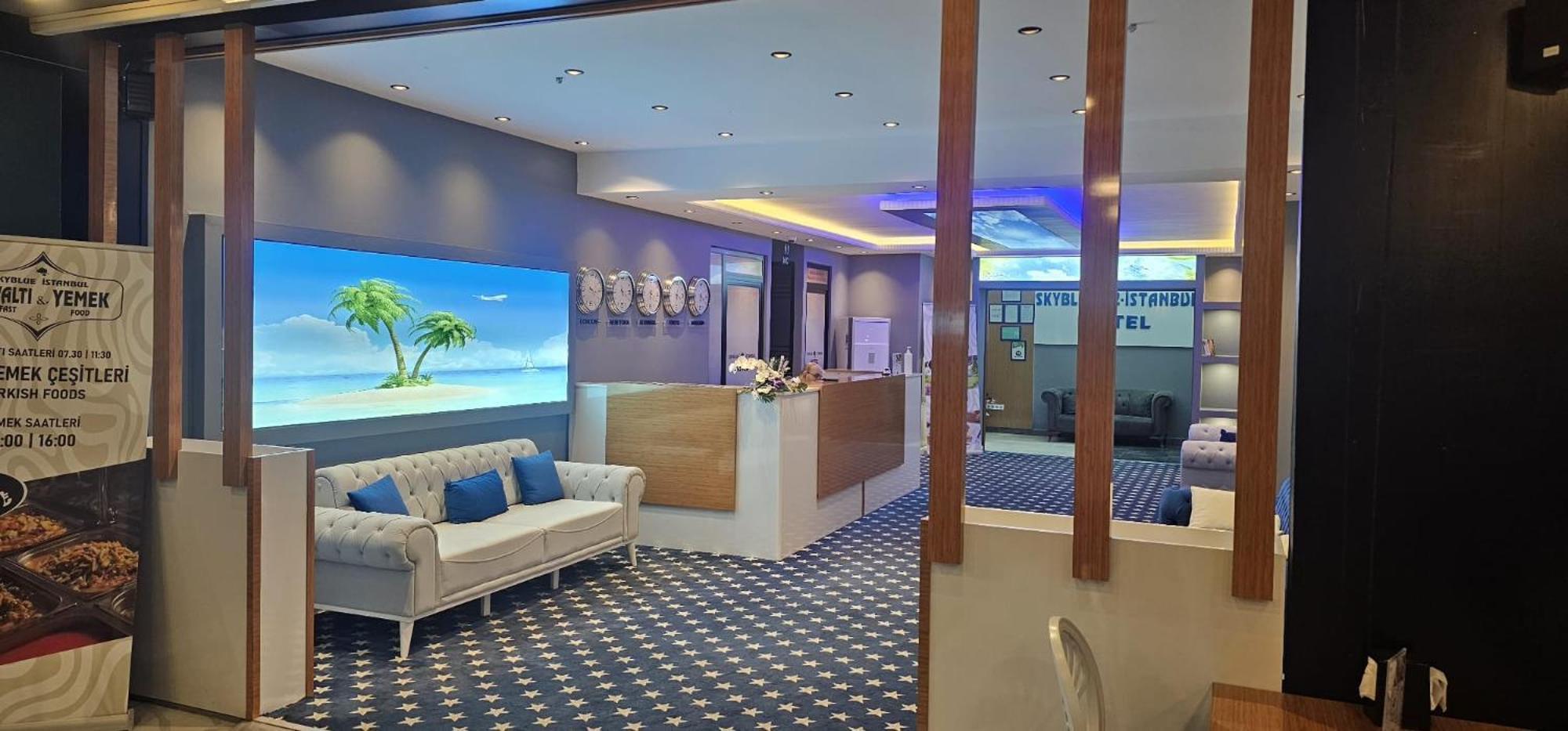 Skyblue Istanbul Hotel Bagian luar foto
