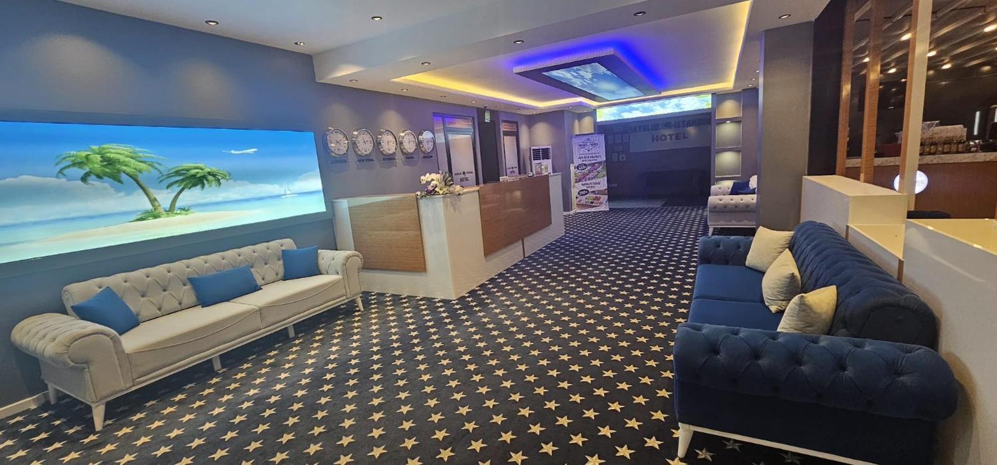 Skyblue Istanbul Hotel Bagian luar foto