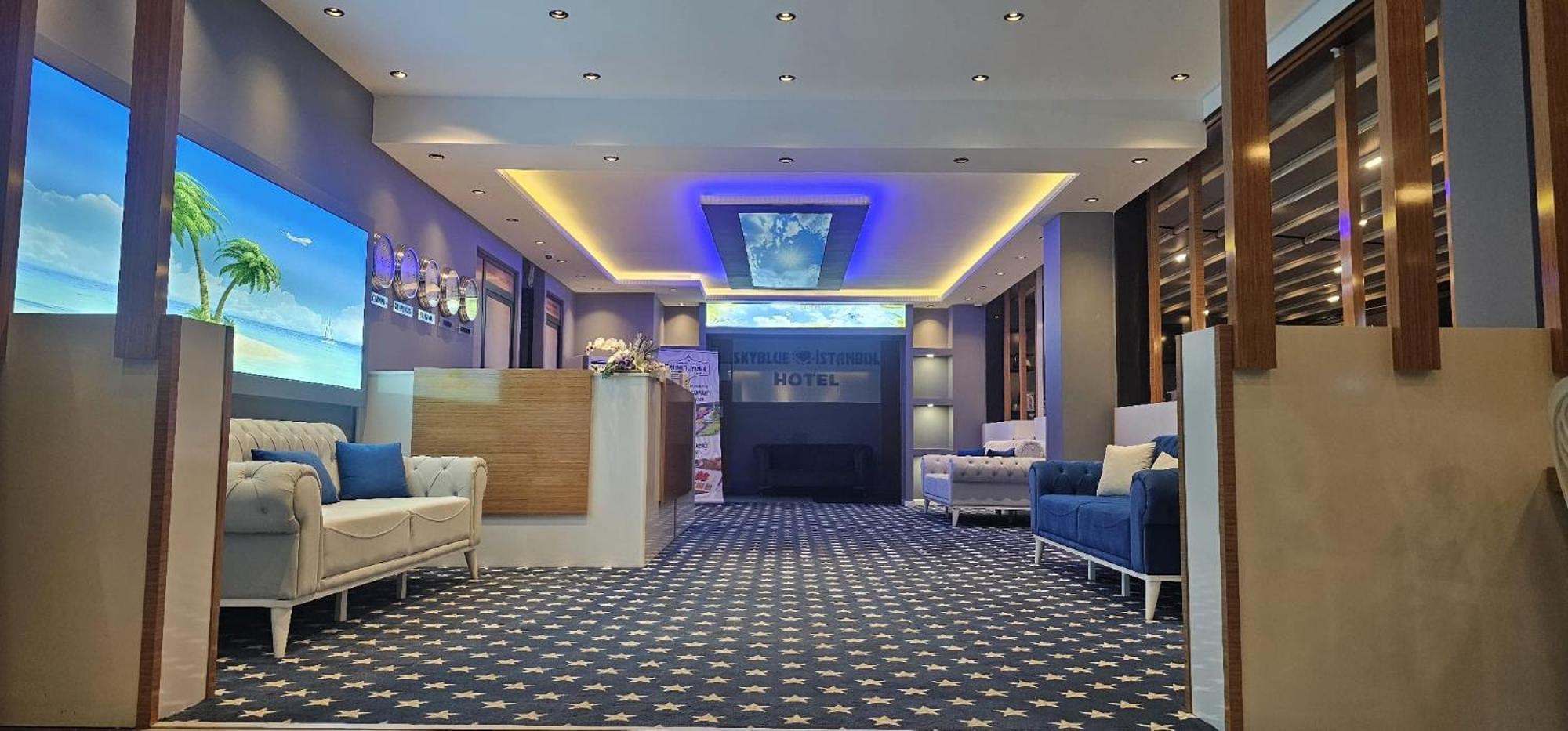 Skyblue Istanbul Hotel Bagian luar foto